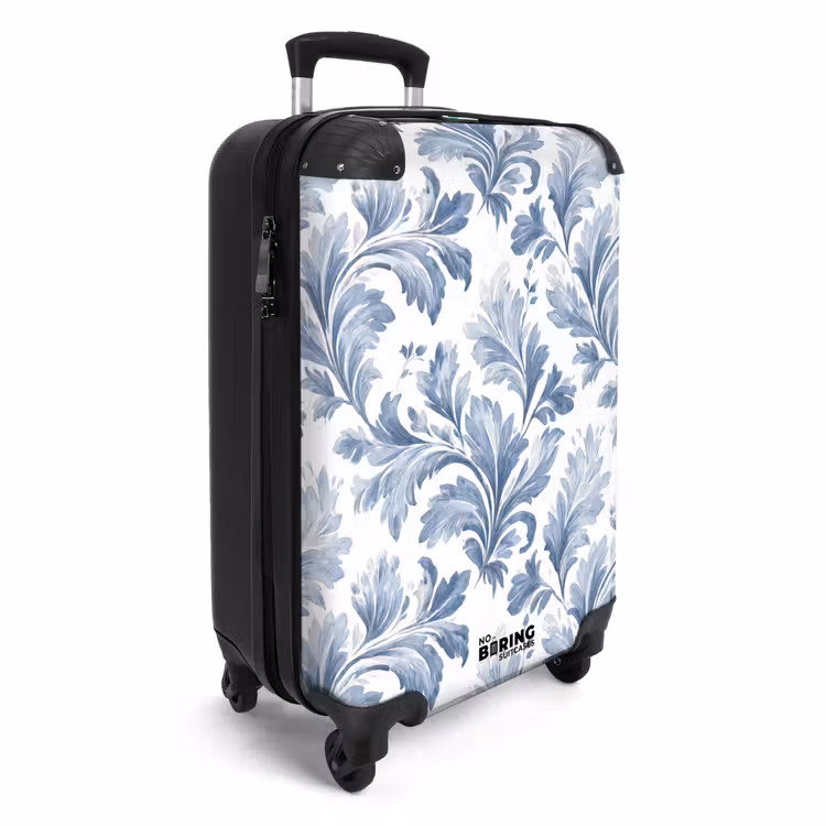 CaseSwap™ - Barockes Blattmuster blau — 2