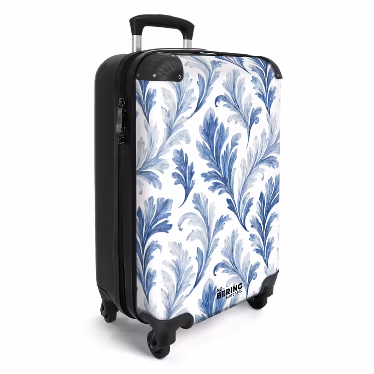 CaseSwap™ - Barockes Blattmuster blau — 2