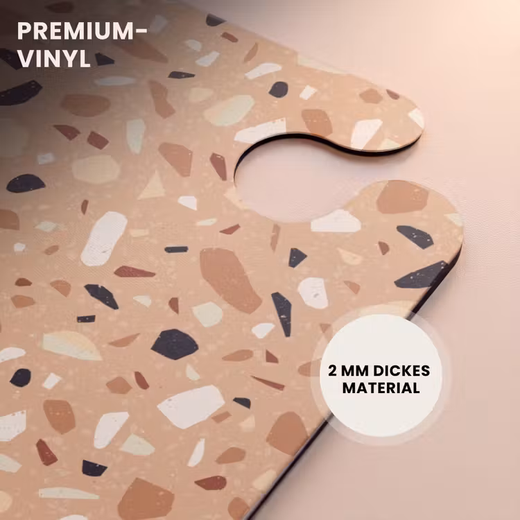 CaseSwap™ - Terrazzo-Muster bunt braun — 6