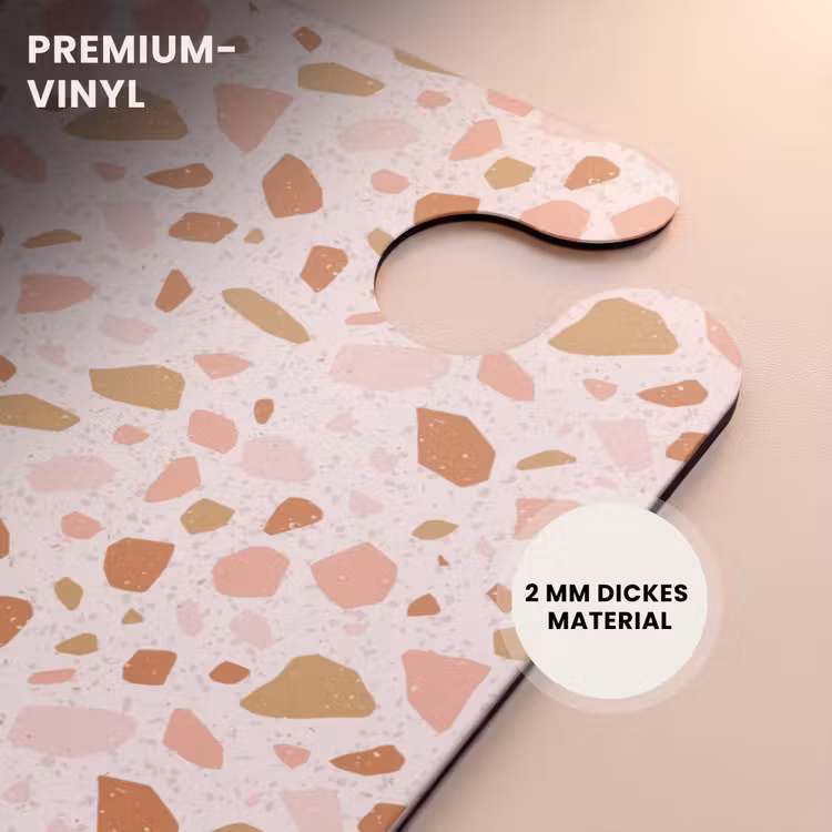 CaseSwap™ - Terrazzo-Muster mehrfarbig beige rosa — 6