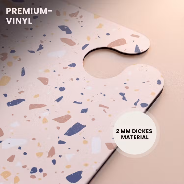 CaseSwap™ - Terrazzo-Muster mehrfarbig blau — 6