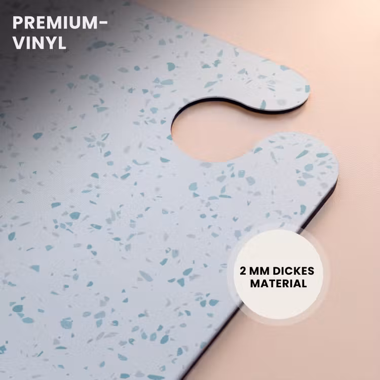 CaseSwap™ - Terrazzo-Muster mehrfarbig blau und grün — 6