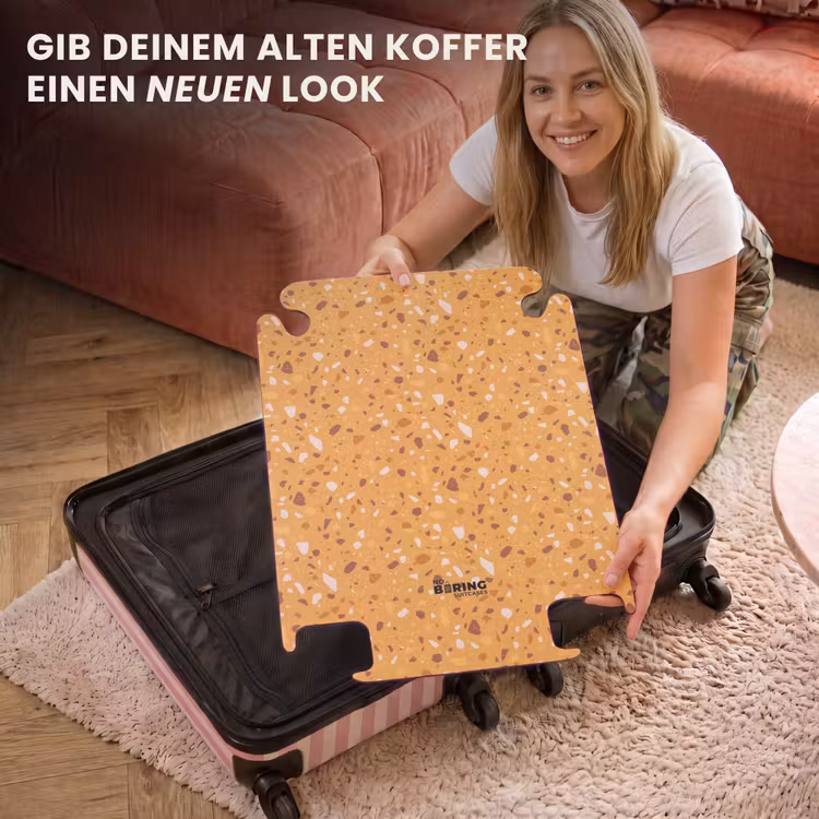 CaseSwap™ - Terrazzo-Muster mehrfarbig gelb — 3
