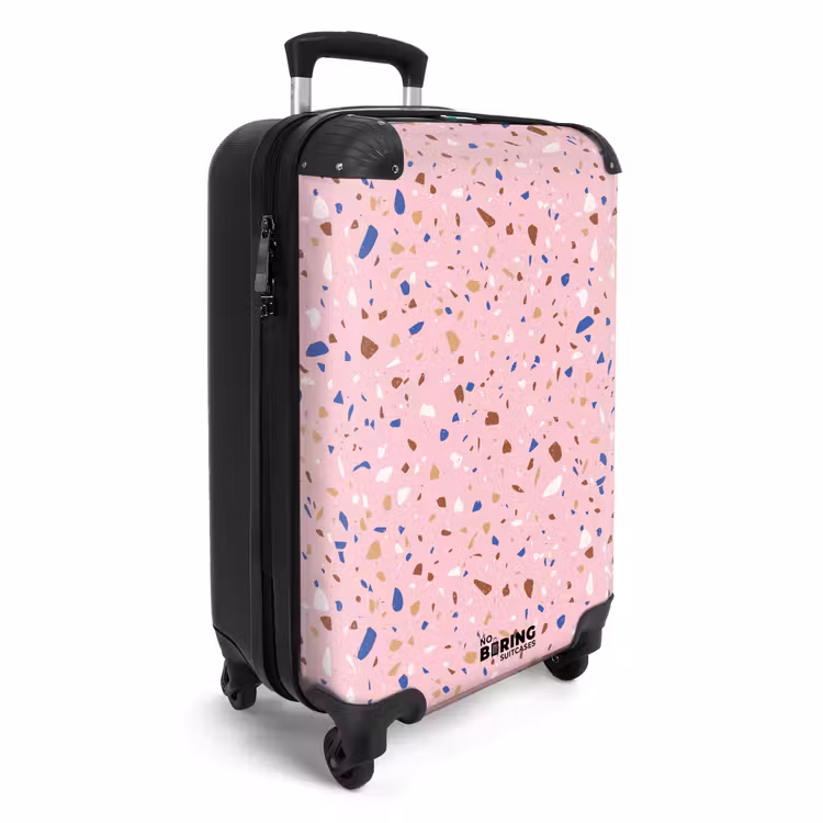 CaseSwap™ - Terrazzo-Muster mehrfarbig rosa und blau — 2