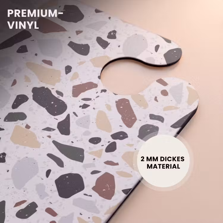 CaseSwap™ - Terrazzo naturfarbenes Muster — 6