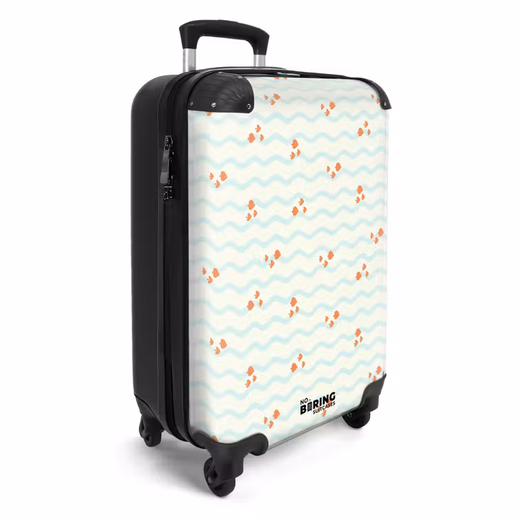 CaseSwap™ - Meer mit Fischmuster orange blau — 2