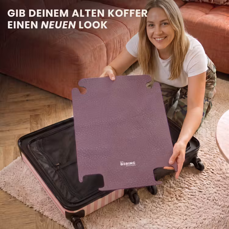 CaseSwap™ - Lederoptik beerenfarben lila — 3