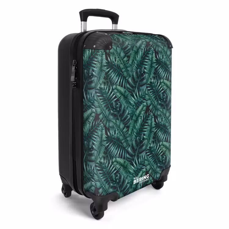 CaseSwap™ - Palmenblätter monstera dunkles Muster — 2