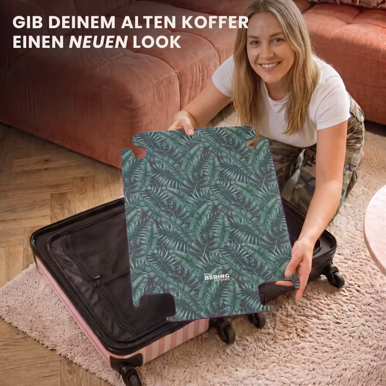 CaseSwap™ - Palmenblätter monstera dunkles Muster — 3