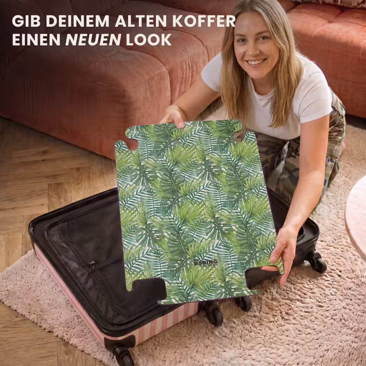 CaseSwap™ - Palme verschiedene Blätter gemustert grün — 3