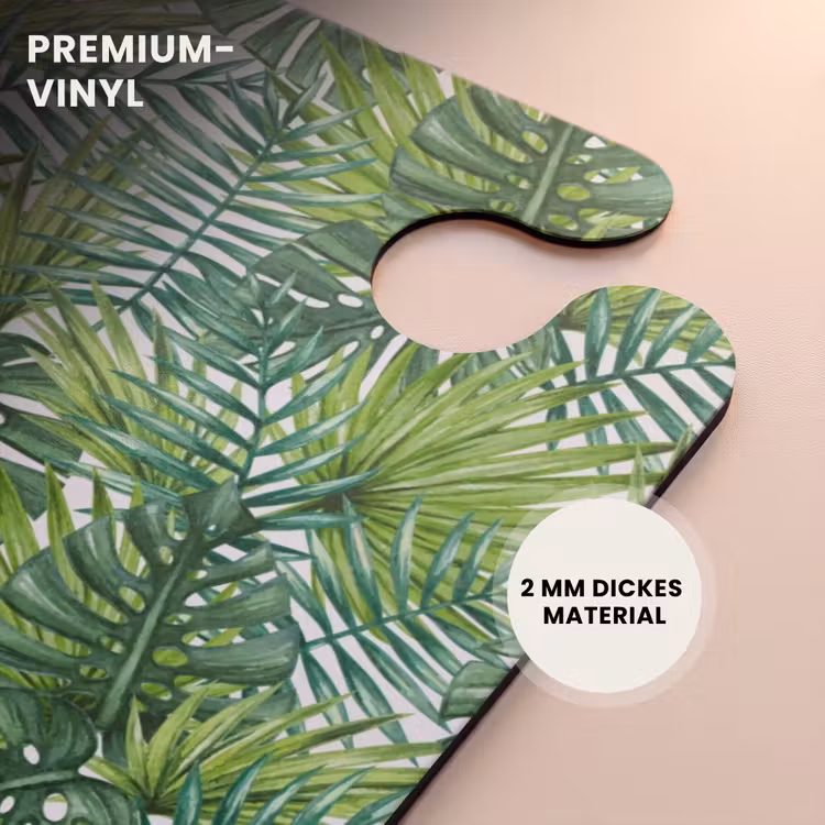 CaseSwap™ - Palme verschiedene Blätter gemustert grün — 6