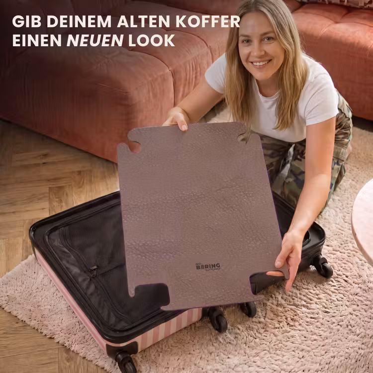 CaseSwap™ - Lederoptik kastanienbraun — 3
