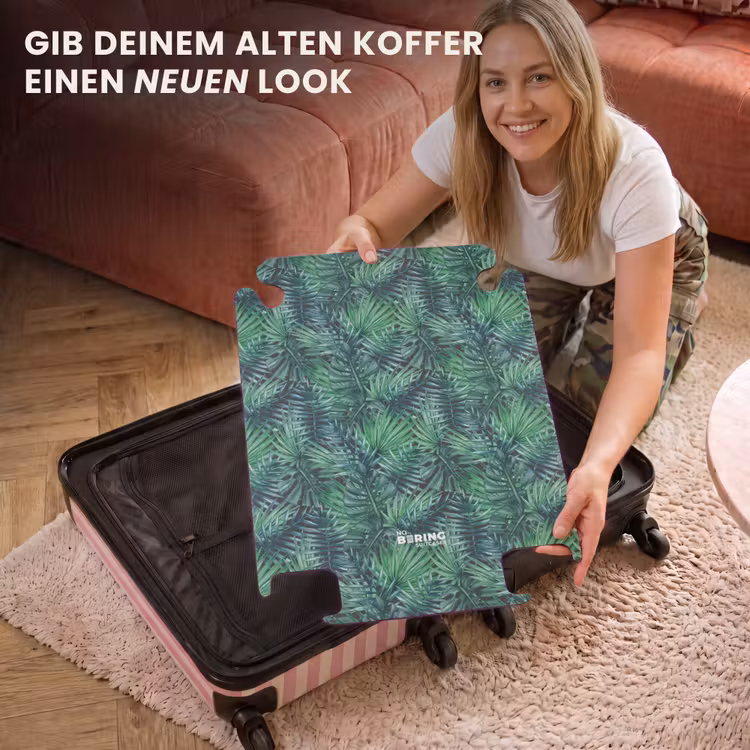 CaseSwap™ - Palmenblätter monstera Muster grün — 3