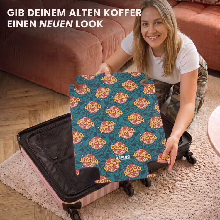 CaseSwap™ - Retro-Disco-Wellenkugel-Muster bunt — 3