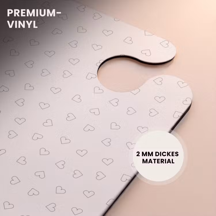 CaseSwap™ - Valentinstag Herzen Muster schwarz — 6