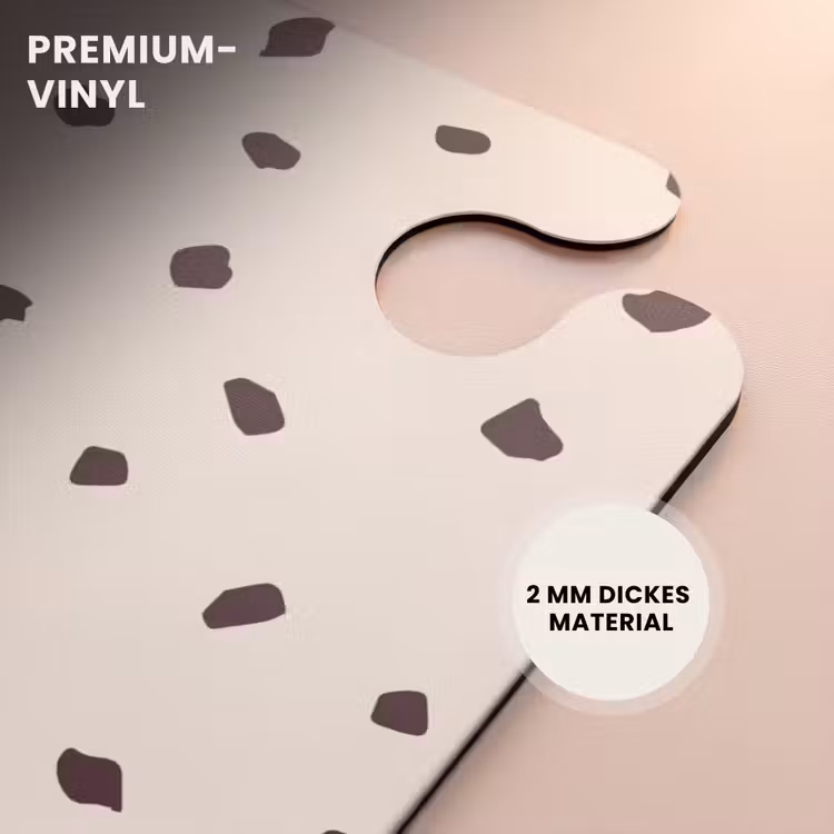 CaseSwap™ - Hellcremefarbener Hintergrund mit braunen Flecken — 6