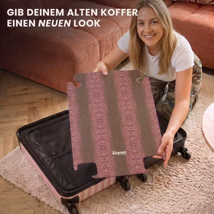 CaseSwap™ - Rotbraune Schlangenhaut mit symmetrischen Schuppen — 3