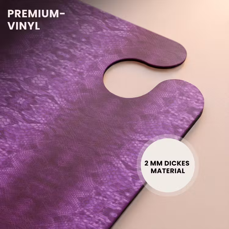 CaseSwap™ - Tiefviolette Schlangenhaut mit symmetrischen Schuppen — 6
