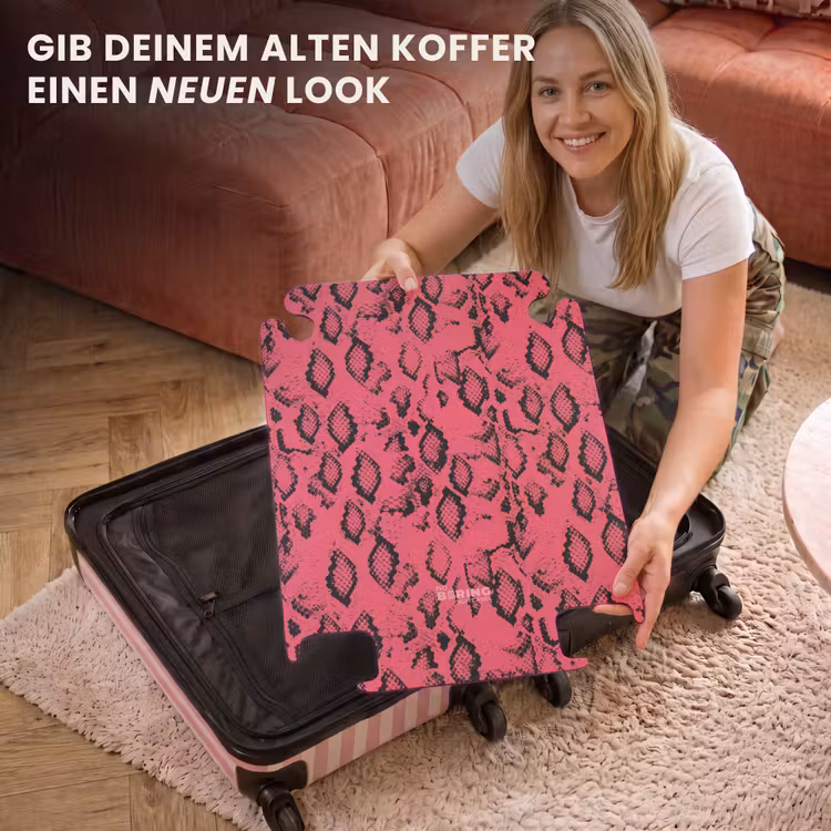CaseSwap™ - Leuchtend rosa Schlangendruck — 3