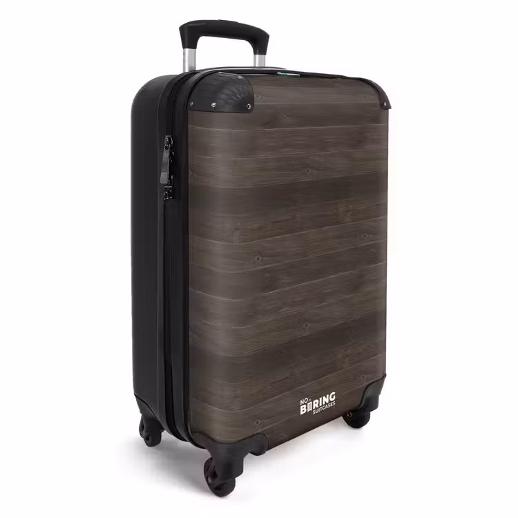 CaseSwap™ - Dunkel verwittertes Holz mit horizontalen Dielen — 2