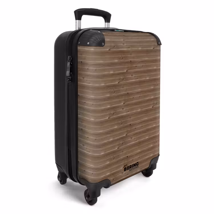 CaseSwap™ - Braunes Holz mit feiner horizontaler Maserung — 2
