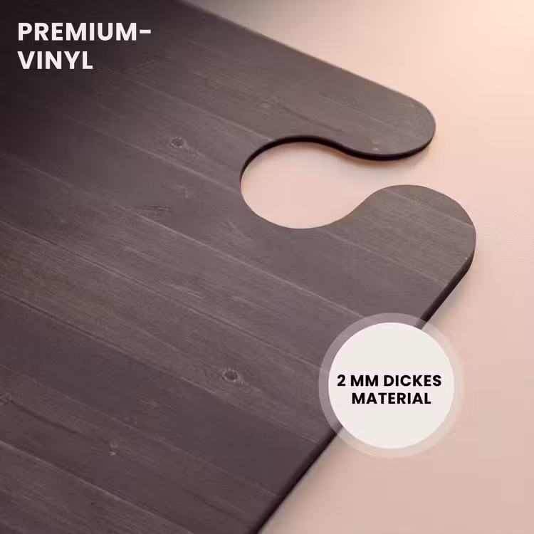 CaseSwap™ - Dunkel verwittertes Holz mit horizontalen Dielen — 6