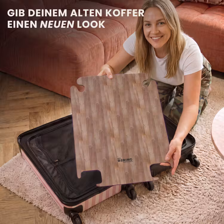 CaseSwap™ - Rotbraun mit Holzmaserung — 3