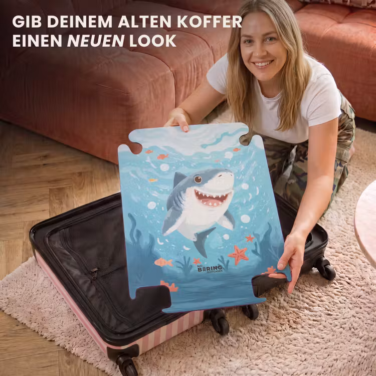 CaseSwap™ - Animation Hai schwimmt im Wasser — 3