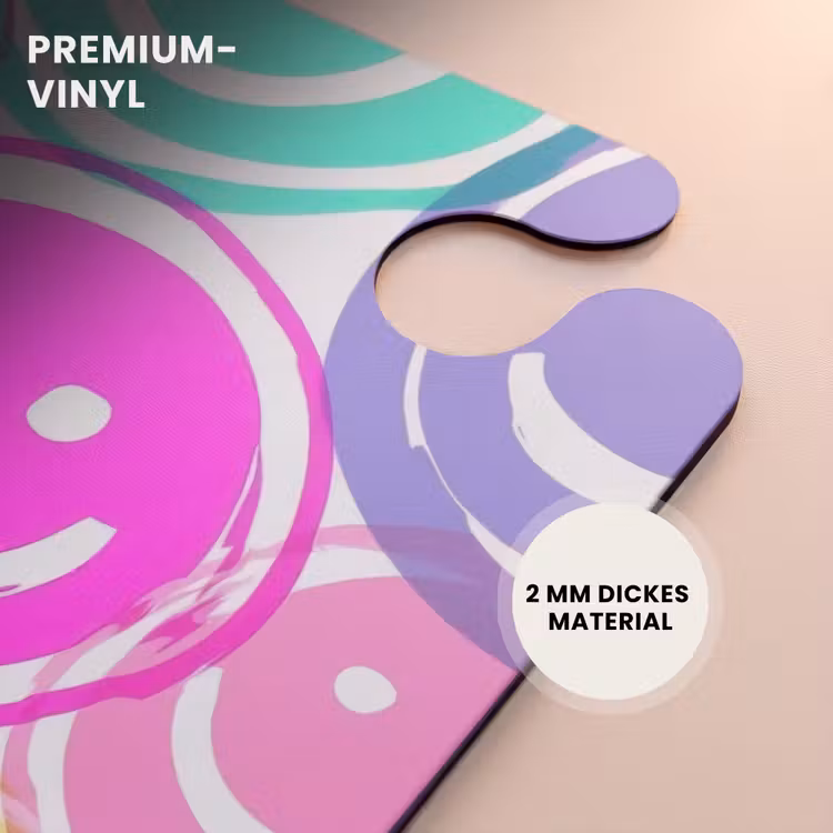 CaseSwap™ - Farbige Smiley-Gesichter auf weißem Hintergrund — 6