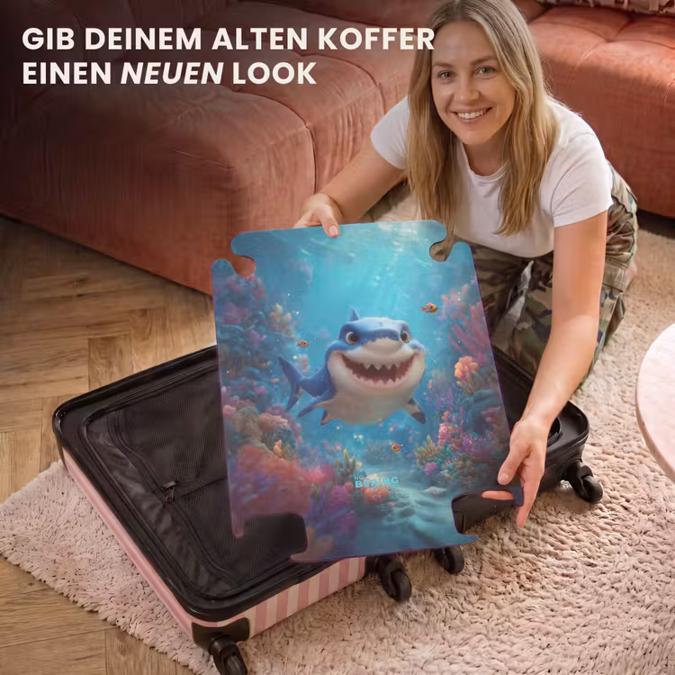 CaseSwap™ - Glücklicher Hai im bunten Korallenriff — 3