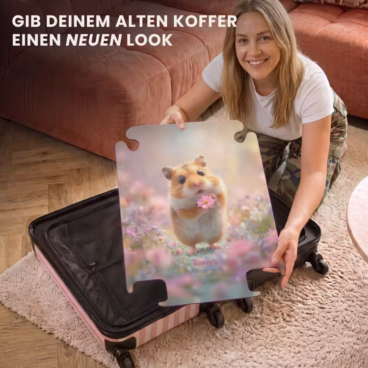 CaseSwap™ - Hamster umgeben von Blumen — 3