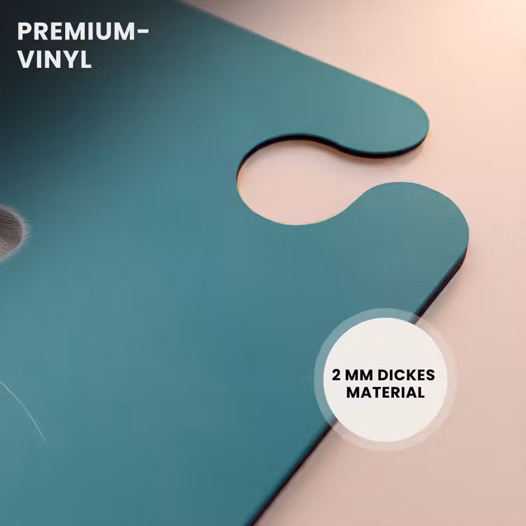 CaseSwap™ - Hamster mit einer Karotte auf blauem Hintergrund — 6