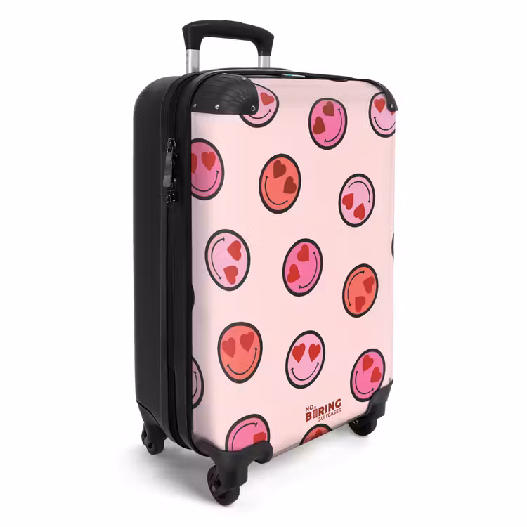 CaseSwap™ - Rosa Smiley-Gesichter auf rosa Hintergrund — 2