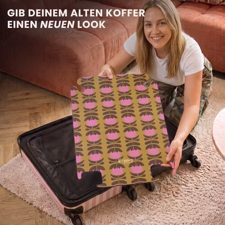 CaseSwap™ - Abstrakt - Blumen - Rosa — 3