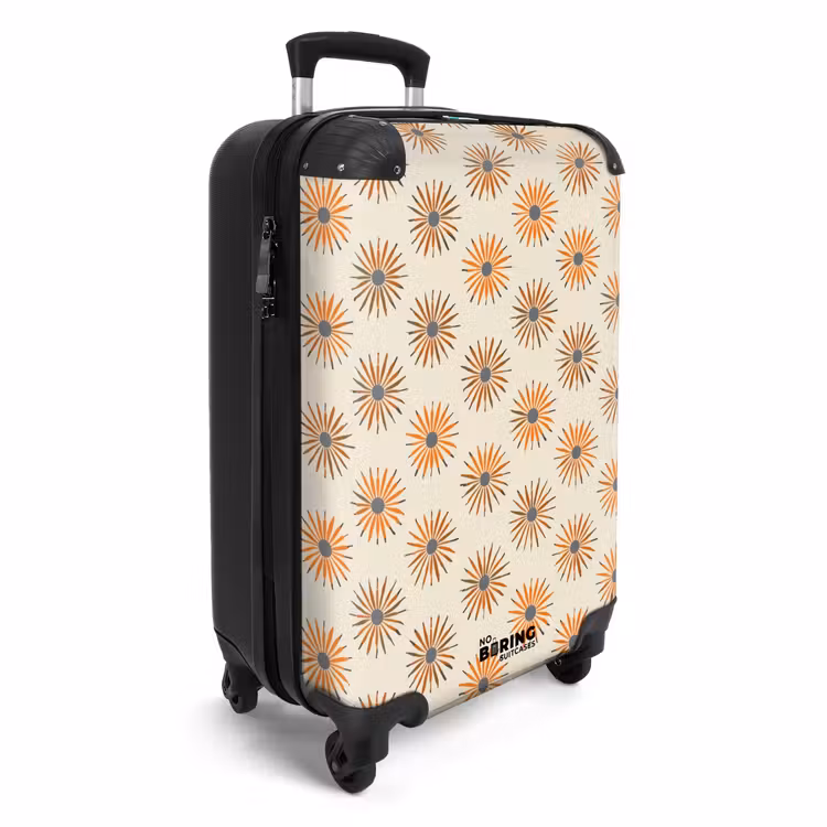CaseSwap™ - Gänseblümchen - Muster - Orange — 2