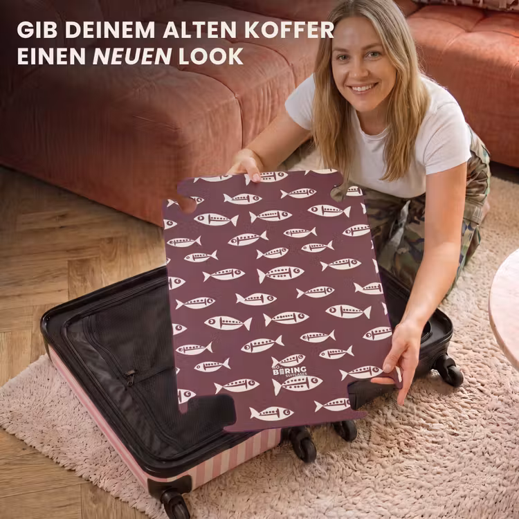 CaseSwap™ - Fisch - Grafik - Muster - Dunkel — 3