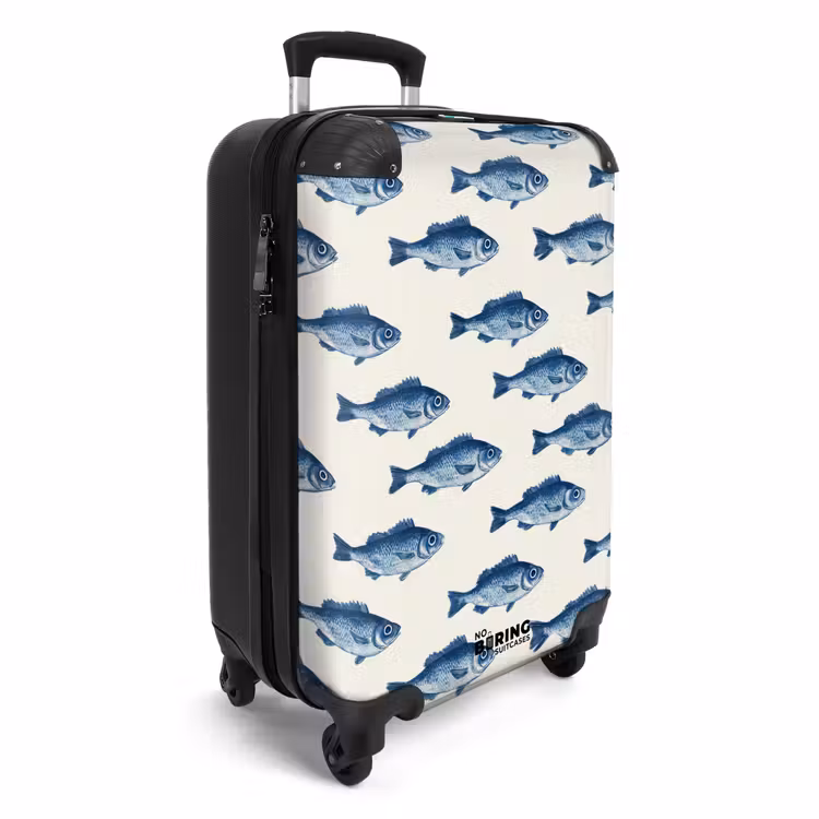 CaseSwap™ - Fisch - Muster - Blau — 2