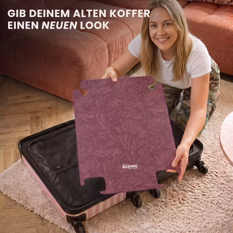 CaseSwap™ - Blätter - Muster - Lila — 3