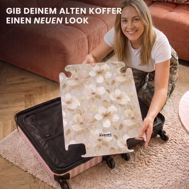 CaseSwap™ - Blumen - künstlerisch - Gold — 3