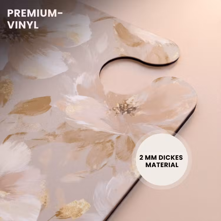 CaseSwap™ - Blumen - künstlerisch - Gold — 6