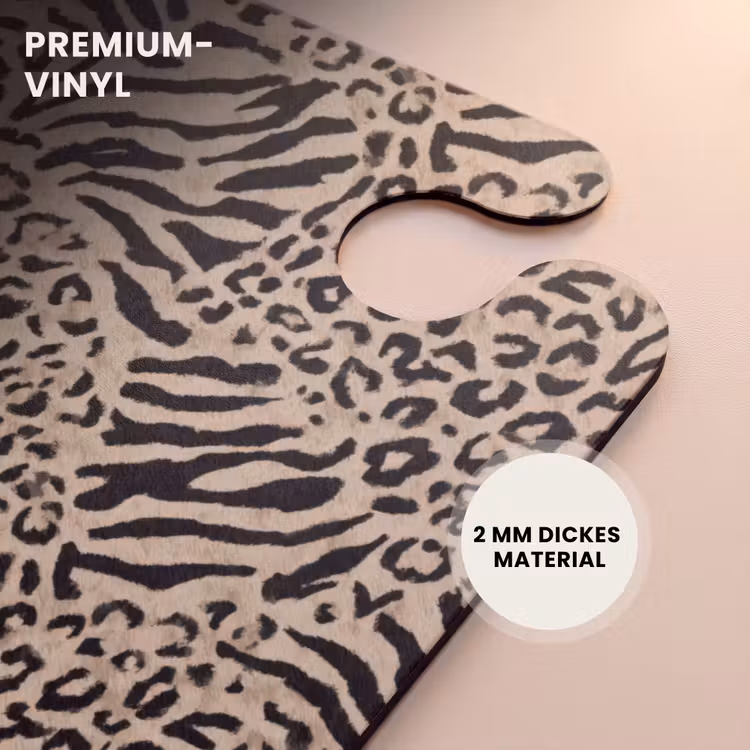 CaseSwap™ - Giraffe - Zebra - Motiv - Braun — 6
