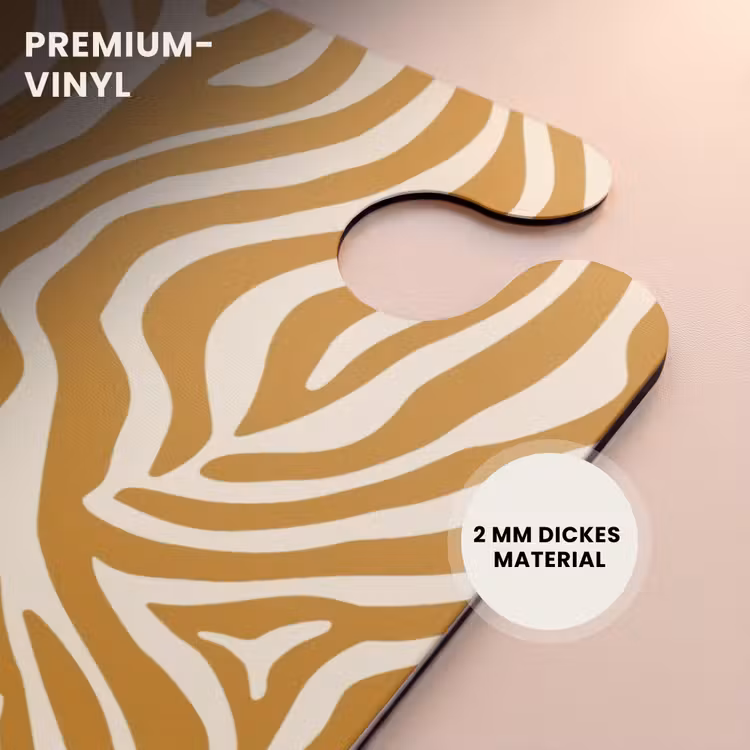 CaseSwap™ - Zebra - Klassisch - Ocker - Gelb — 6