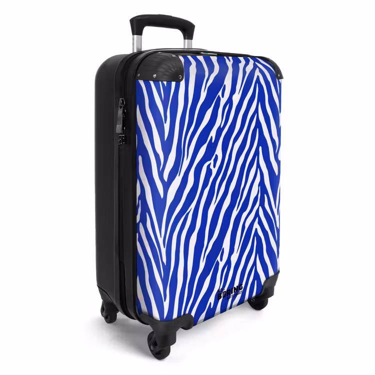CaseSwap™ - Zebra - Muster - Kobalt - Blau — 2