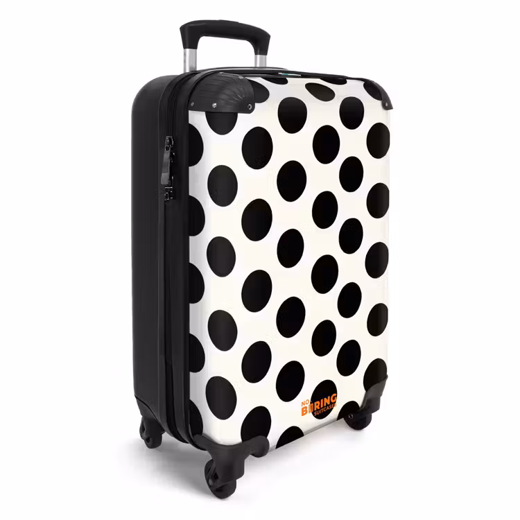 CaseSwap™ - Klassisch - Polka dots - Schwarz — 2