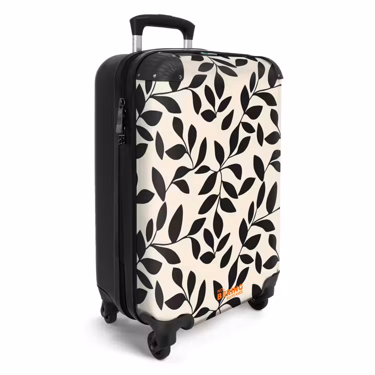 CaseSwap™ - Elegant - Gemustert - Schwarz - Beige — 2