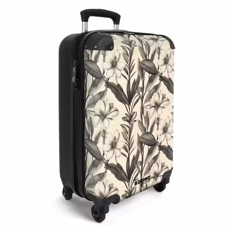 CaseSwap™ - Klassisch - Botanisch - Schwarz - Beige — 2