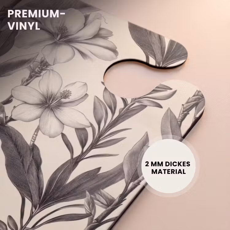 CaseSwap™ - Klassisch - Botanisch - Schwarz - Beige — 6