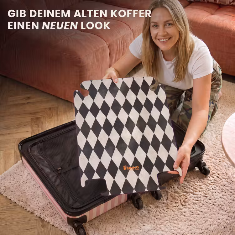 CaseSwap™ - Klassisch - Muster - Schwarz — 3