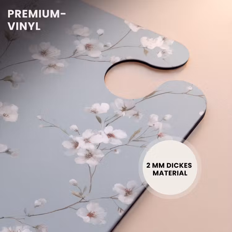CaseSwap™ - Klassisch - Blumen - Blau — 6