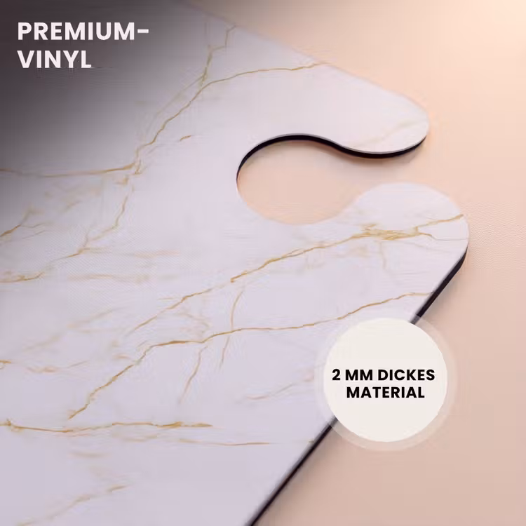 CaseSwap™ - Weiß - Marmor - Gold - Luxuriös — 6